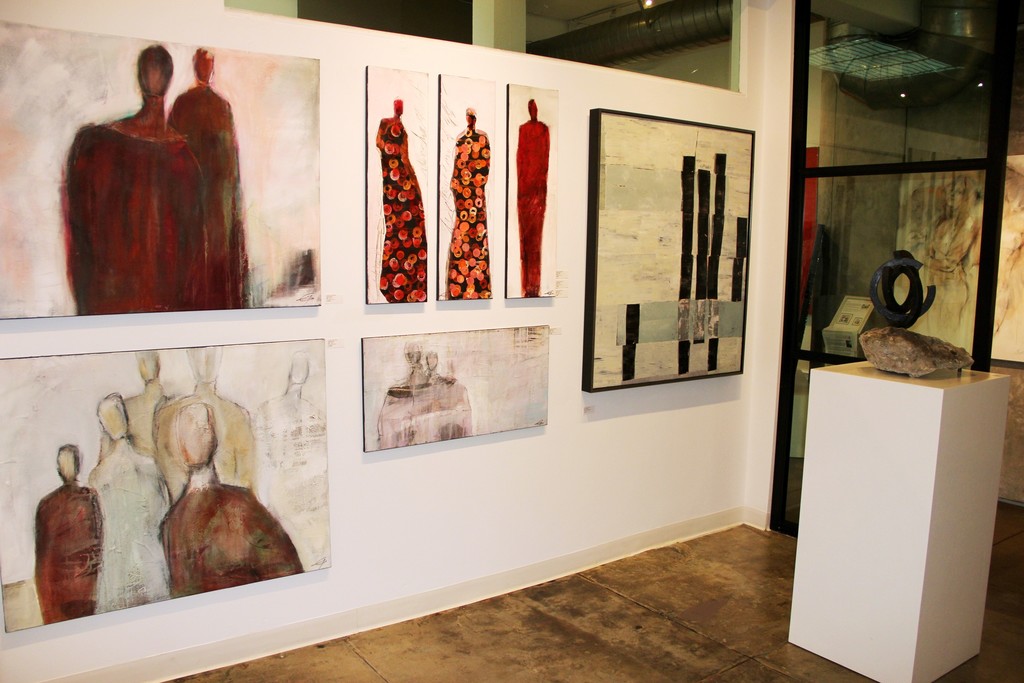 Edith Konrad and Heny Steinberg artworks, Michael Habicht sculpture Edith Konrad and Heny Steinberg artworks, Michael Habicht sculpture