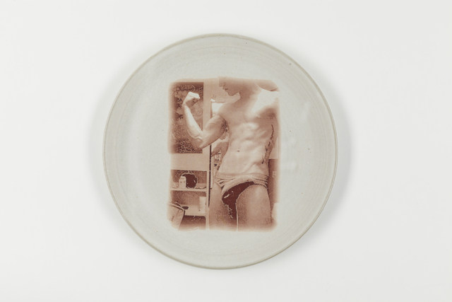Don Joint, ‘Dirty Dishes X’, 2015, Photography, Hand-thrown glazed earthenware with photographic ceramic decal, Childs Gallery