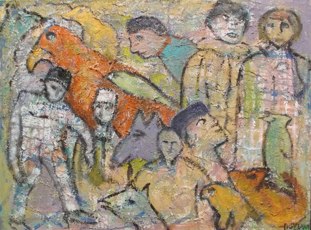 Florence Putterman, ‘Allegoric Legends XII’, Walter Wickiser Gallery