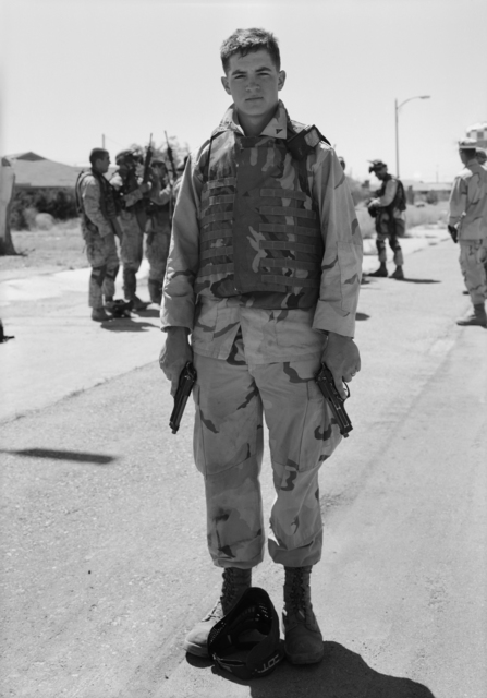 An-My Lê, ‘Corporal Hoepper, 29 Palms’, 2004, BAM
