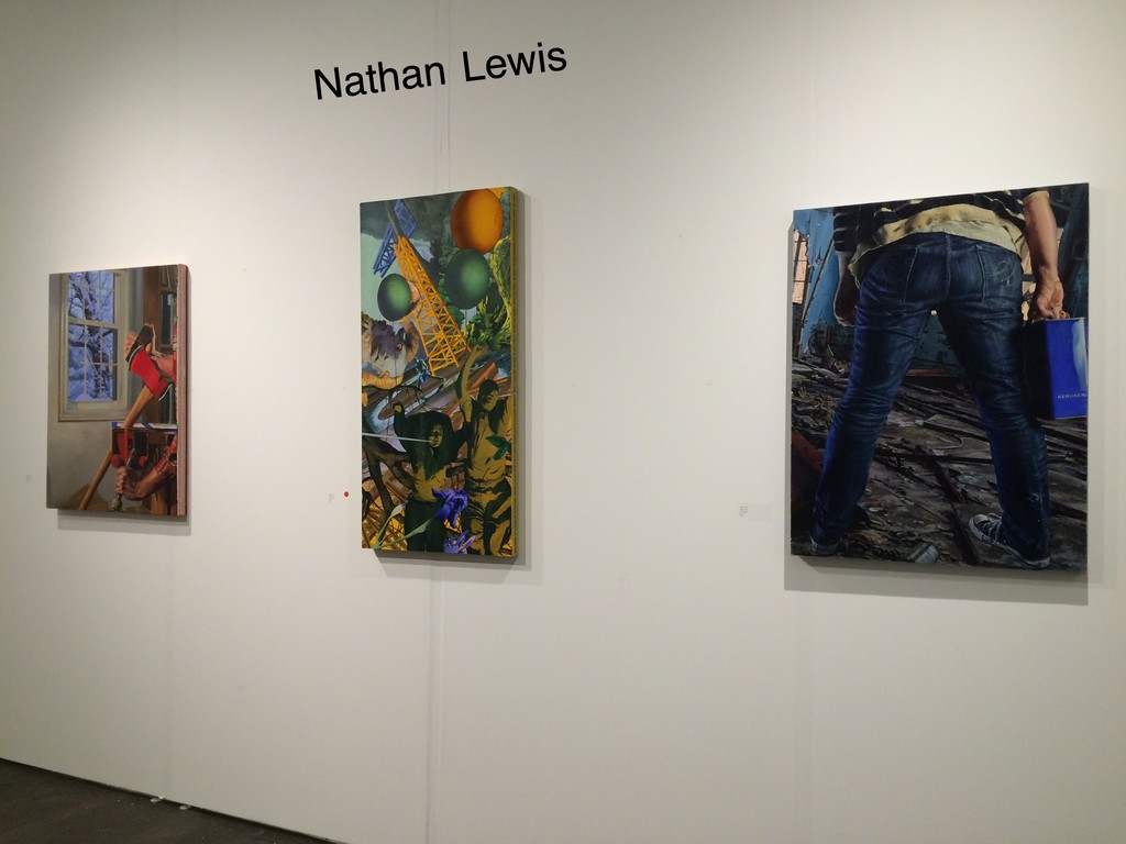 Nathan Lewis's one day solo show at Houston Art Fair on October 1st Nathan Lewis's one day solo show at Houston Art Fair on October 1st