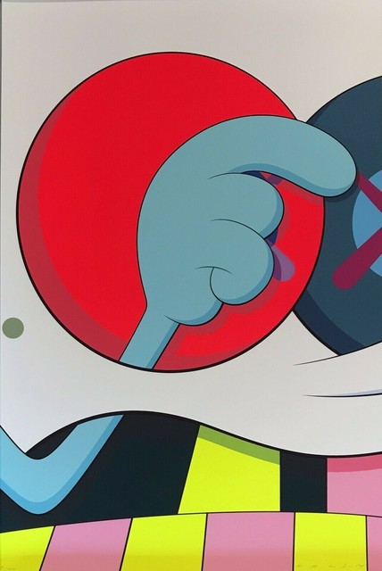 KAWS, ‘Blame Game No. 7’, 2014, Print, Screenprint on Saunders Waterford 410gsm High White Paper, Georgetown Frame Shoppe