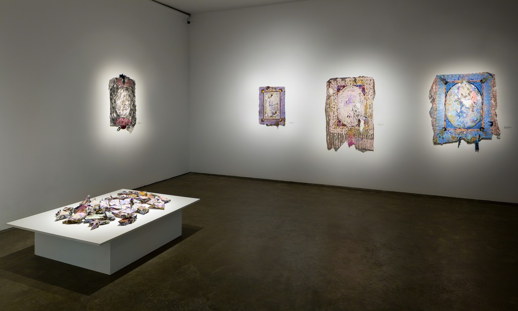 Installation views of Lina Puerta, Tapestries, 2018.
Image courtesy of Smack Mellon. Photos by Etienne Frossard. Installation views of Lina Puerta, Tapestries, 2018.
Image courtesy of Smack Mellon. Photos by Etienne Frossard.