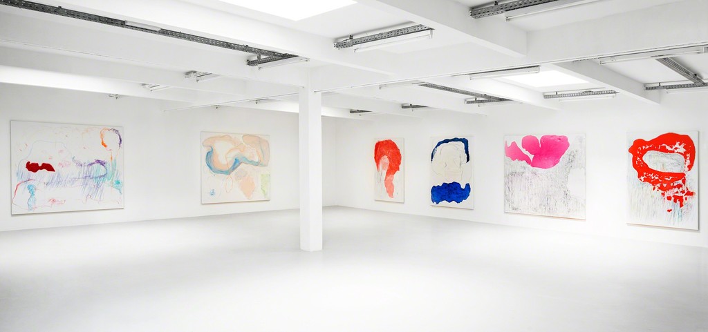 Gonn Mosny, Ausstellungsansicht, Kunstraum Innsbruck, 2017. v.l.n.r.: Gonn Mosny, LW 236, 200 cm x 215 cm, 2017 LW 235, 200 cm x 215 cm, 2017 LW 211, 200 cm x 130 cm, 2016 LW 214, 200 cm x 150 cm, 2016 LW 237, 200 cm x 216 cm, 2017 LW 226, 200 cm x 140 cm, 2017 courtesy by the artist and Volker Diehl Gallery. Foto: Verena Nagl Gonn Mosny, Ausstellungsansicht, Kunstraum Innsbruck, 2017. v.l.n.r.: Gonn Mosny, LW 236, 200 cm x 215 cm, 2017 LW 235, 200 cm x 215 cm, 2017 LW 211, 200 cm x 130 cm, 2016 LW 214, 200 cm x 150 cm, 2016 LW 237, 200 cm x 216 cm, 2017 LW 226, 200 cm x 140 cm, 2017 courtesy by the artist and Volker Diehl Gallery. Foto: Verena Nagl