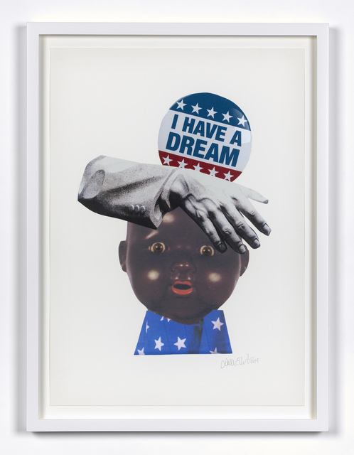 Deborah Roberts, ‘One history, two versions (Bullet Points)’, 2019, Stephen Friedman Gallery