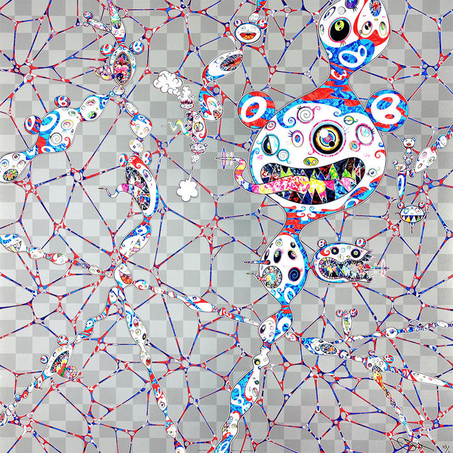 Takashi Murakami, ‘Chaos: Primordial Life’, 2017, Print, Offset lithograph with cold stamp on paper, ARTETRAMA