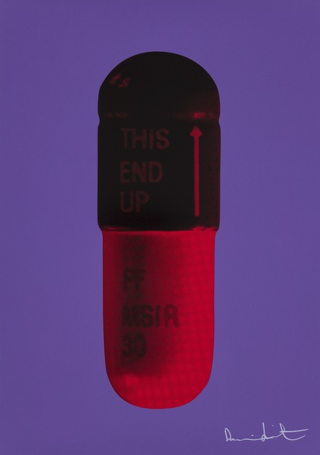 Damien Hirst, ‘The Cure - Papal Purple/Burgundy/Blood Orange’, 2014, Paul Stolper Gallery