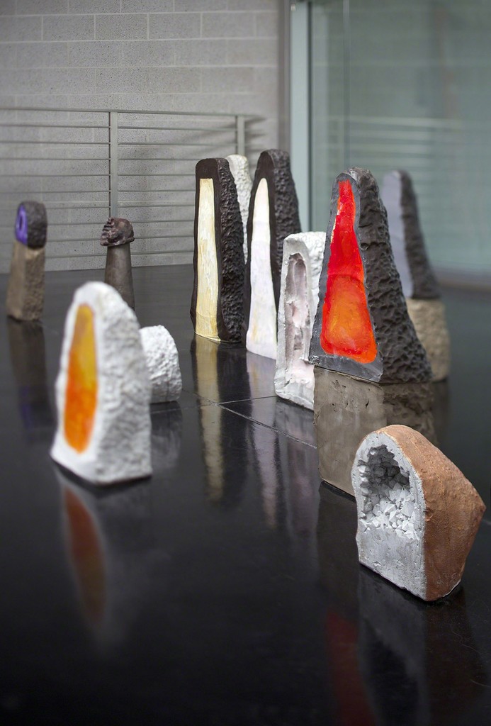 Installation view of Opener 28: Erika Verzuti — Mineral, Tang Teaching Museum, 2014 Installation view of Opener 28: Erika Verzuti — Mineral, Tang Teaching Museum, 2014