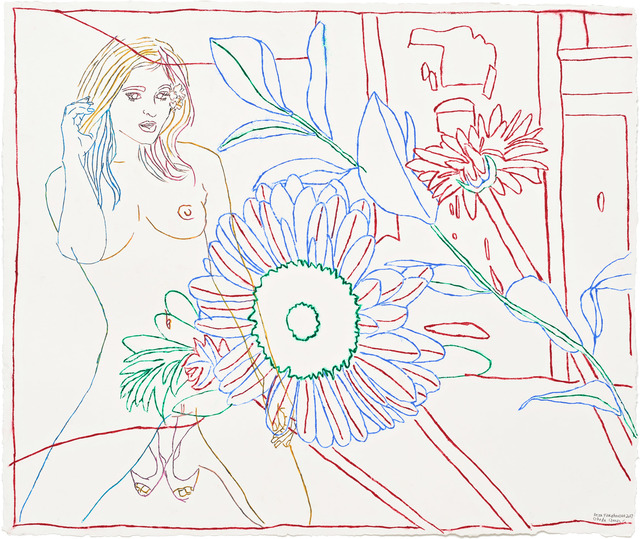 Ghada Amer & Reza Farkhondeh, ‘Room Alone ’, 2017, Pace Prints