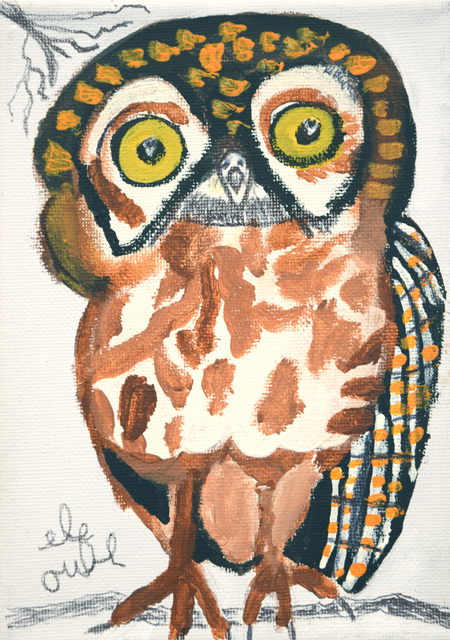 Mercedes Kelly, ‘Elf Owl’, 2016, Fountain House Gallery