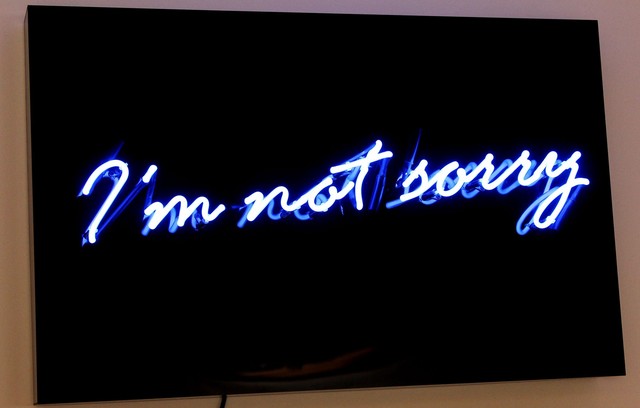 Zoe Grace, ‘I'm Not Sorry’, 2016, Sculpture, Neon and Perspex, Signed Limited Edition of 5, Rhodes