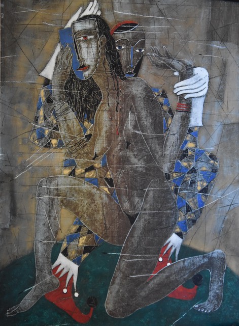 Victor Anufriev, ‘Playing with Masks’, 2017, Mishin Fine Arts