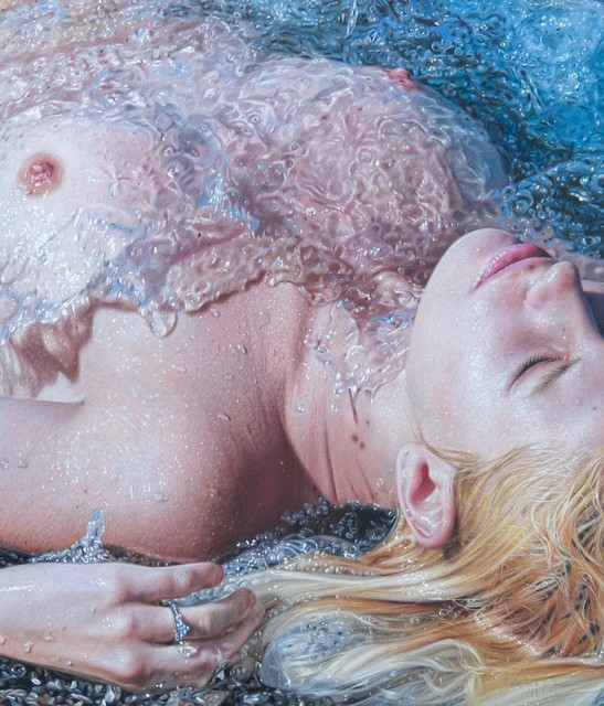Aurelio Rodríguez López, ‘Water's Caress’, 2017, Drawing, Collage or other Work on Paper, Pastel on paper, Art Center Horus