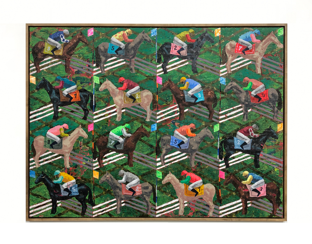 Derek Fordjour, ‘Stable’, 2019, Night Gallery