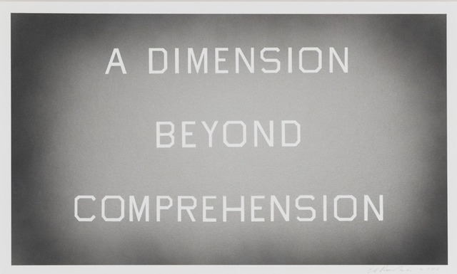 Ed Ruscha, ‘A Dimension Beyond Comprehension’, 2008, Gagosian