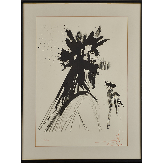 Salvador Dalí, ‘Lithograph on BFK Rives, Dante’, 1964, Rago/Wright