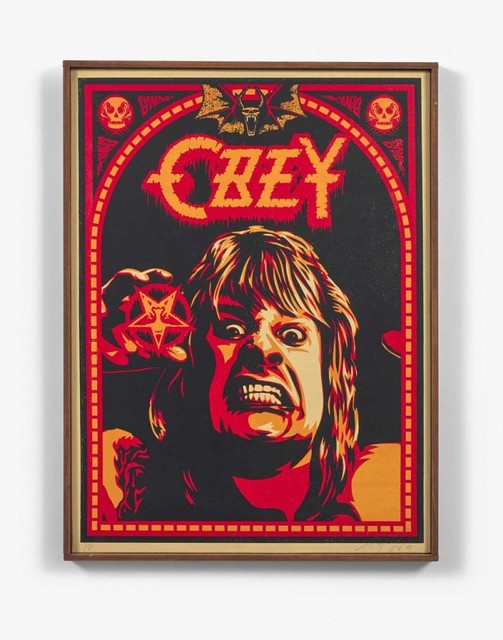 Shepard Fairey, ‘Ozzy’, 2001, NextStreet Gallery