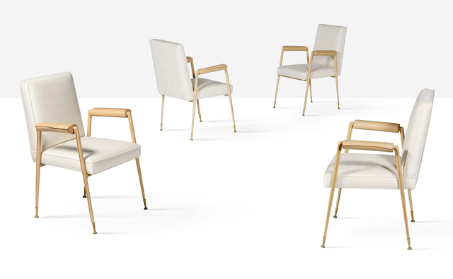 Jean Leleu, ‘Set of 4 armchairs’, 1962, Aguttes