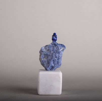 Bader Mahasneh, ‘All Blue’, 2020, Sculpture, Lapis & Sodalite, Orient Gallery