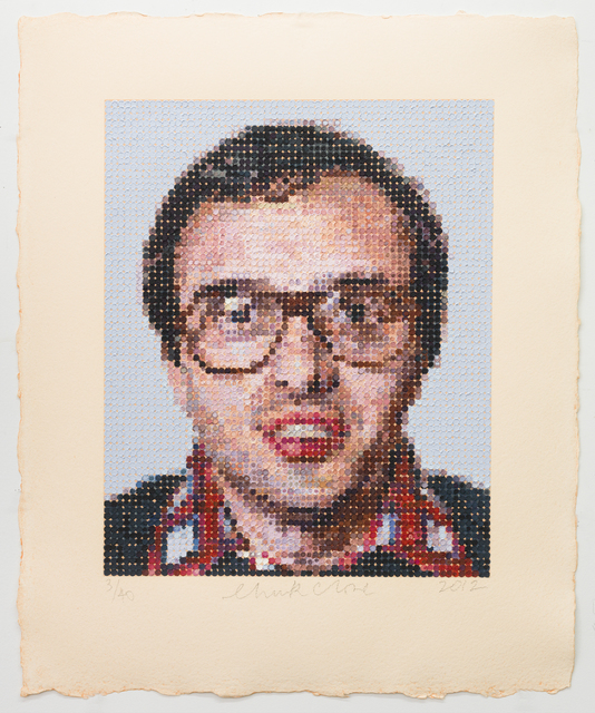 Chuck Close | Mark (2012) | Available for Sale | Artsy