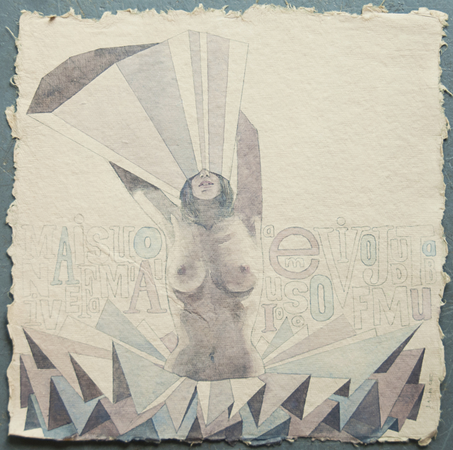 Marcelo Daldoce, ‘Untitled’, 2015, Mixed Media, Watercolor, Pencil, Colored Pencil, and Ink on Paper, Galleria Ca' d'Oro