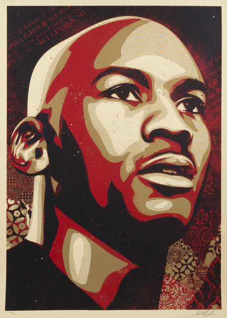 Shepard Fairey (OBEY), ‘Michael Jordan’, 2009, Julien's Auctions