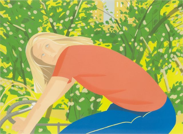 Alex Katz, ‘BICYCLE RIDER (SCHRÖDER 130; HATJE/CANTZ 154)’, 1982, Doyle
