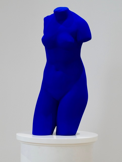 yves klein blue dress