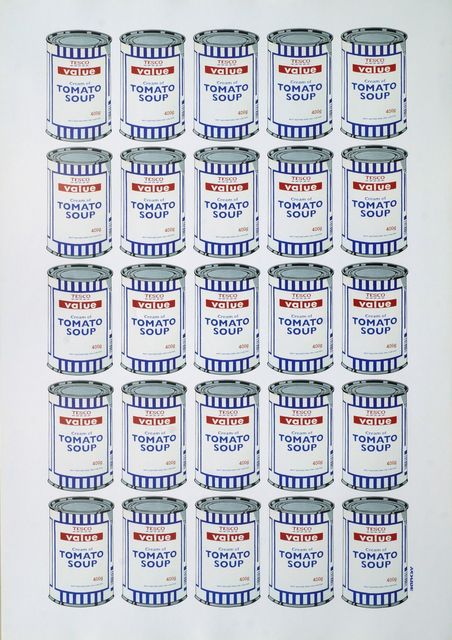 Banksy, ‘Tesco Tomato Soup’, 2006, Roseberys