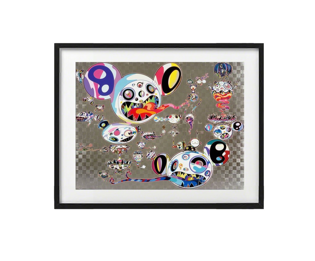 HANDS CLASPED - TAKASHI MURAKAMI
$1,790.00
2016
Offset lithograph with cold foil stamp and high gloss varnishing on UV paper
Signed and numbered by Takashi Murakami
Edition of 300
87.6 x 65.7 cm/ 34.5 x 26 in
>>> FREE SHIPPING WORLDWIDE <<< HANDS CLASPED - TAKASHI MURAKAMI
$1,790.00
2016
Offset lithograph with cold foil stamp and high gloss varnishing on UV paper
Signed and numbered by Takashi Murakami
Edition of 300
87.6 x 65.7 cm/ 34.5 x 26 in
>>> FREE SHIPPING WORLDWIDE <<<
