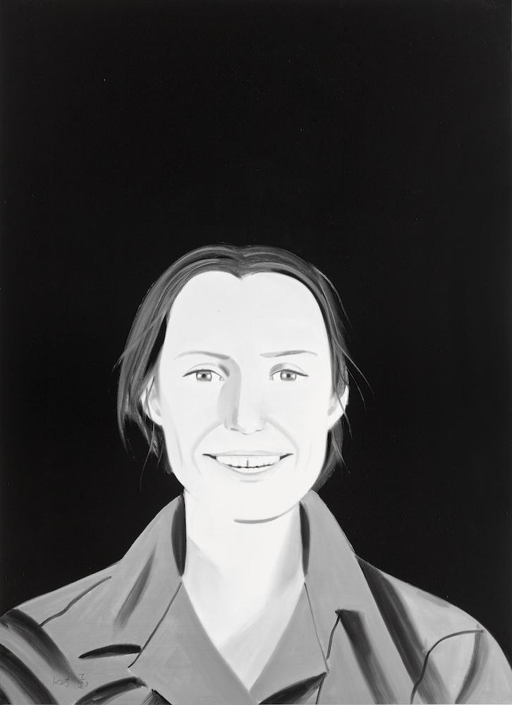 Alex Katz - Lauren [Hutton], from Smiles 2