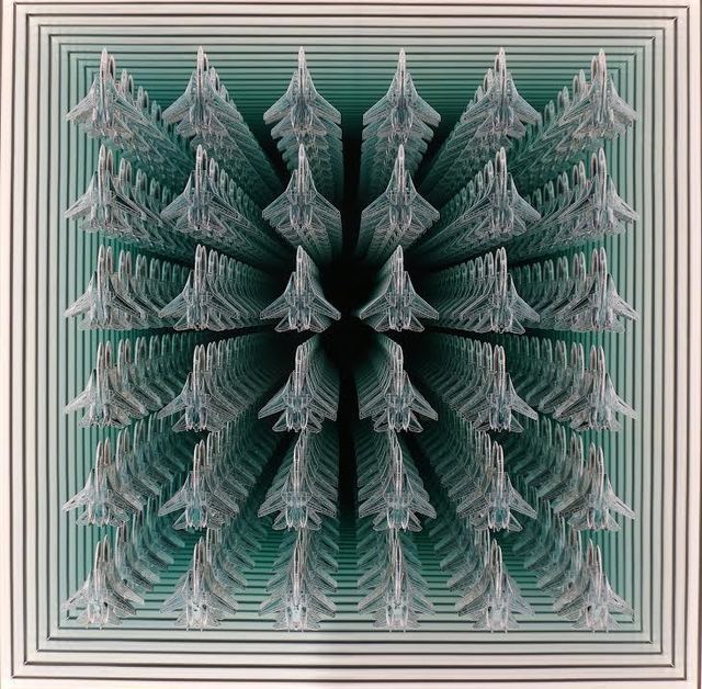 Peter Gronquist, ‘6x6 Chrome Jets 1/5’, 2018, Hashimoto Contemporary