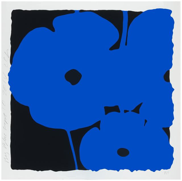 Donald Sultan, ‘Big Blue’, 2014, Haw Contemporary