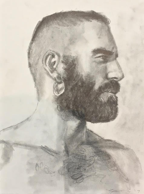 Saul Lyons, ‘Station to Station’, 2019, Drawing, Collage or other Work on Paper, Graphite on paper, Maison Depoivre