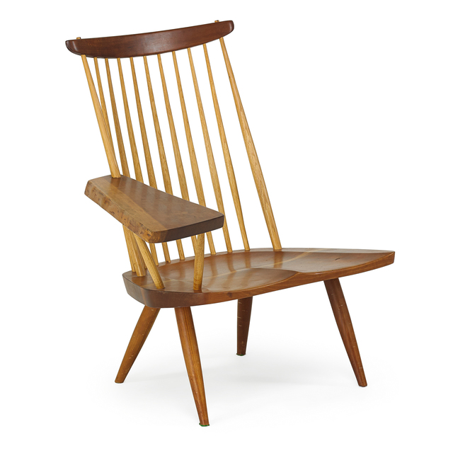 Nakashima, Nakashima Studio New Chair with Arm, New Hope, PA