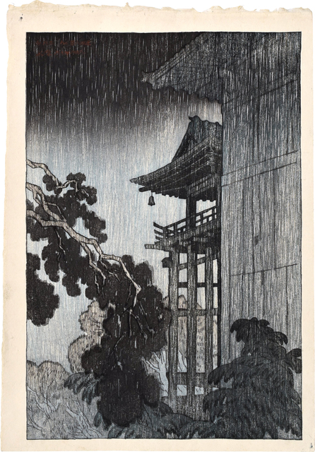 Itō Shinsui, ‘Eight Views of Omi: Miidera’, 1917, Scholten Japanese Art