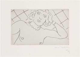 Henri Matisse, ‘TORSE, FOND A LOSANGES’, 1929, Print, Etching, Galerie Maximillian