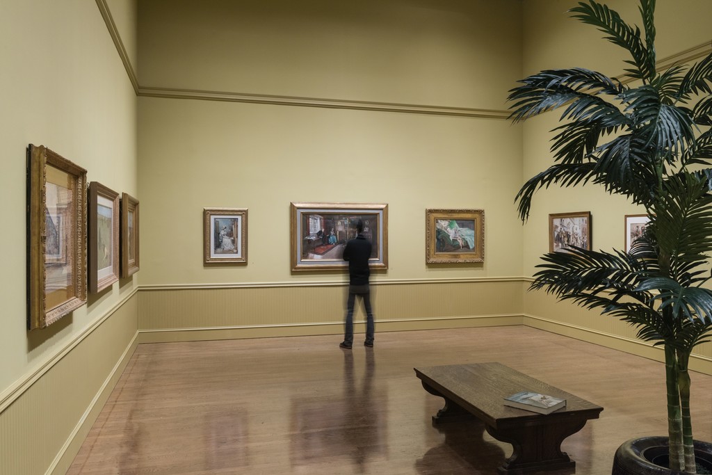 Installation Photograph of "American Watercolor in the Age of Homer and Sargent" Courtesy of the Philadelphia Museum of Art. Installation Photograph of "American Watercolor in the Age of Homer and Sargent" Courtesy of the Philadelphia Museum of Art.