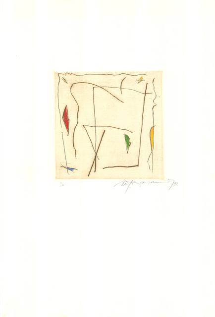 Albert Ràfols-Casamada, ‘Estels 5’, 1991, Sylvan Cole Gallery