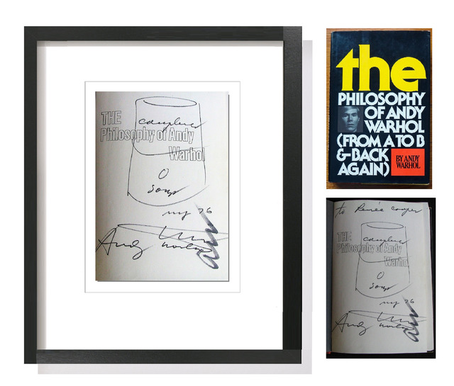 Andy Warhol, ‘"Campbells Soup Can", 1976, Drawing, Signed Twice, UNIQUE’, 1976, VINCE fine arts/ephemera