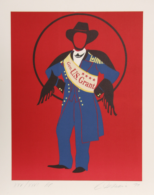 Robert Indiana, ‘General Ulysses S. Grant from Mother of Us All’, 1977, RoGallery