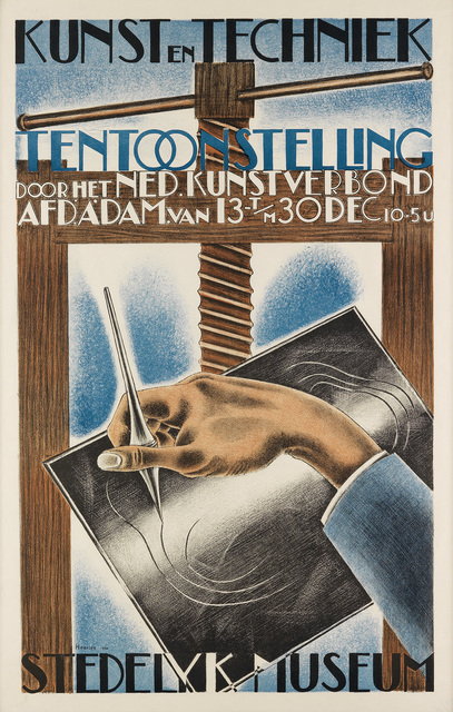 Henk A. Henriet, ‘KUNST EN TECHNIEK / TENTOONSTELLING’, 1930, Swann Auction Galleries