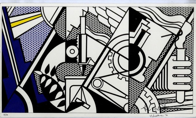 Roy Lichtenstein, ‘Signed and Numbered Silkscreen on Card’, 1970, Alpha 137 Gallery Auction