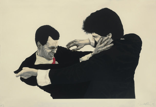 Robert Longo, ‘Frank & Glenn from Men in the Cities’, 1991, Fine Art Mia