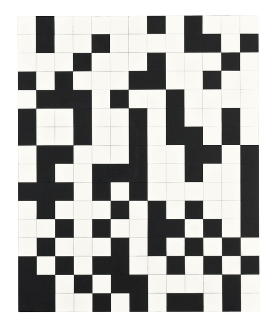 Tauba Auerbach, ‘Binary Uppercase’, 2006, Berggruen Gallery
