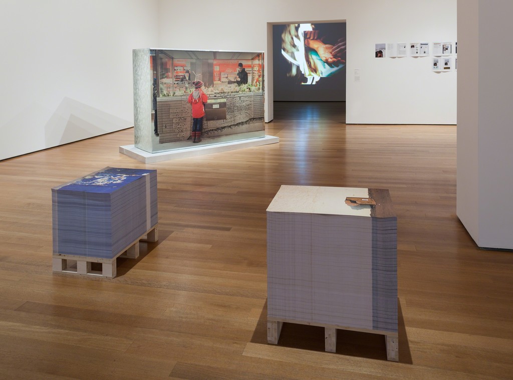Installation view of Ocean of Images: New Photography 2015. The Museum of Modern Art, New York, November 7, 2015–March 20, 2016. © 2015 The Museum of Modern Art. Photo: Thomas Griesel Installation view of Ocean of Images: New Photography 2015. The Museum of Modern Art, New York, November 7, 2015–March 20, 2016. © 2015 The Museum of Modern Art. Photo: Thomas Griesel