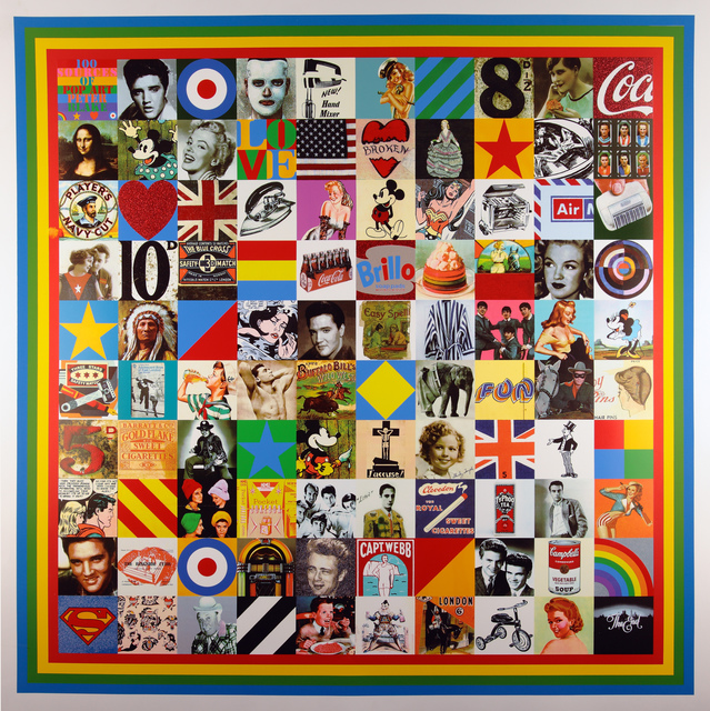Peter Blake, ‘100 Sources of Pop Art’, 2014, CCA Galleries