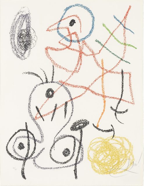 Joan Miró, ‘ALBUM 21, PLATE 20 (M. 1145)’, 1978, Doyle