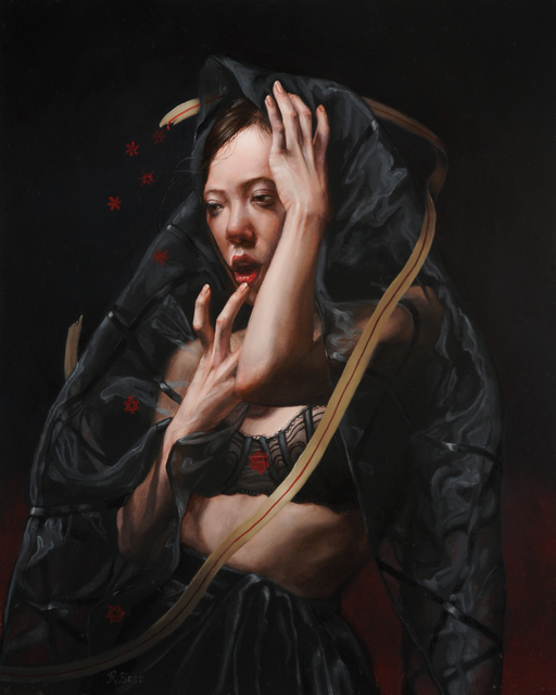 Rachel Bess, ‘Bloodflakes Spilling from a Torn Lifeline’, Lisa Sette Gallery