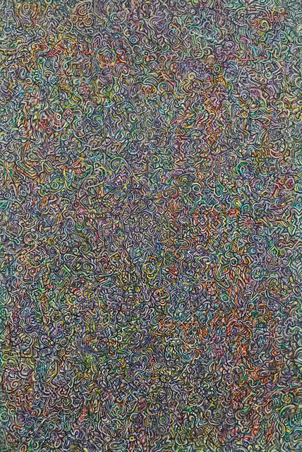 Ethan Meyer, ‘Post Data’, 2020, Painting, Acrylic on canvas, Duane Reed Gallery